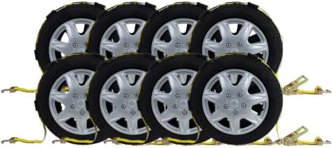 Mytee Products 8 Pack 2" x12' Over The Wheel Tire Straps - Image 2