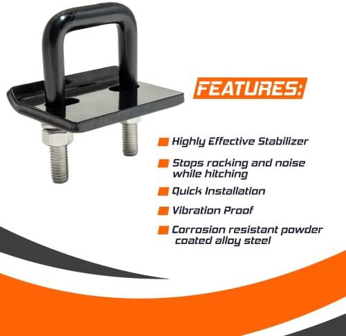 G2G4 Trailer Hitch Tightener for 1.25" to 2" Hitch Adapter | Anti Rattle Hitch - Image 3