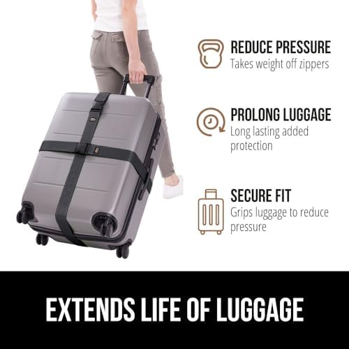 GORILLA GRIP Heavy Duty Luggage Straps - Image 5