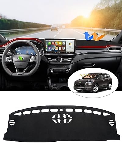 CARTIST Dash Cover for Ford Escape 2020-2026 Dashboard Mat Without HUD by cartist