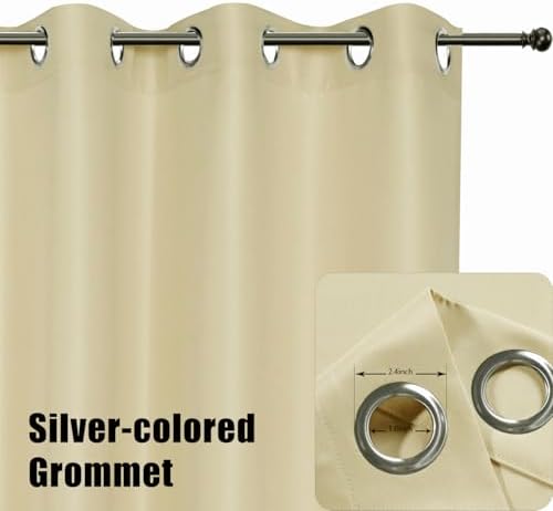 BONZER Outdoor Curtains for Patio Water Resistant - Image 3