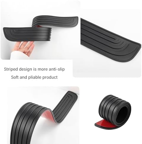 4PCS Car Door Sill Protector, Anti-Scratch & Waterproof Car Door Sills Scratch - Image 5