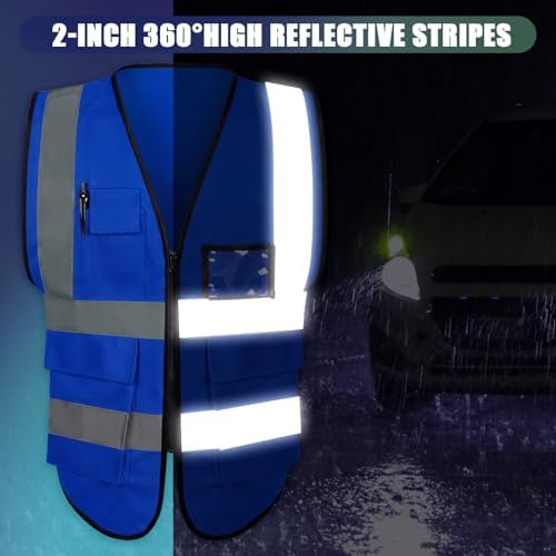 Leumoi 30 Pack Reflective Safety Vest - Image 4