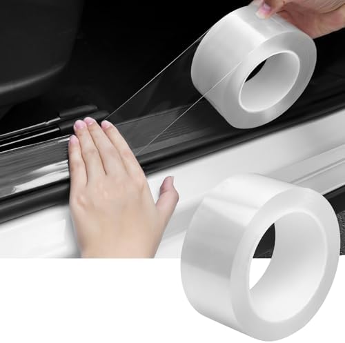 DGSL Car Door Edge Guards Door Sill Protector, 1.2In x 33Ft 5D Carbon Fiber Car by DGSL