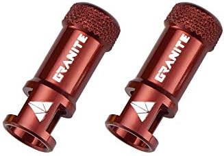 Granite Juicy Nipples Presta Valve Core Remover Caps by Granite