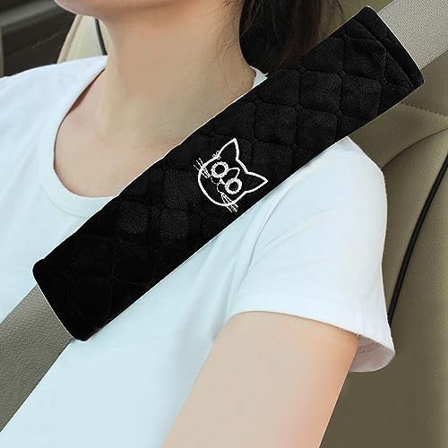 Amooca 2 Pack Seat Belt Covers Soft Shoulder Pad by Amooca