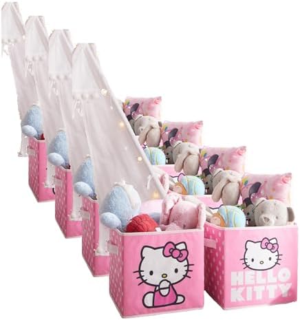 Hello Kitty Set of 2 Storage Cubes by IdeaNuovaCharacterShop