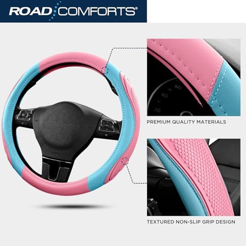 Road Comforts Car Steering Wheel Cover - Image 4