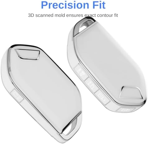 for Kia Key Fob Cover with Keychain - Image 3