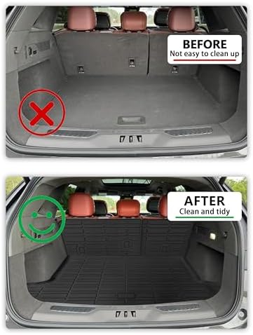 Cargo Liner Compatible with 2024-2026 Lincoln Nautilus Trunk Mat Cargo Mat Back - Image 3
