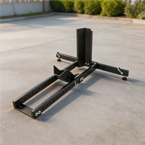 Jack Boss 1800lbs Motorcycle Wheel Chock Stand, Wide Range 2.36" to 5.5" - Image 6