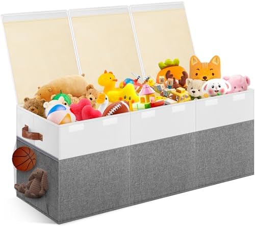 Extra Large Toy Box, Collapsible Toy Storage Chest by Mabahoo