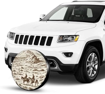 Spare Tire Cover，Wild West Camper Spare Tire Cover Waterproof Sun Protection - Image 4