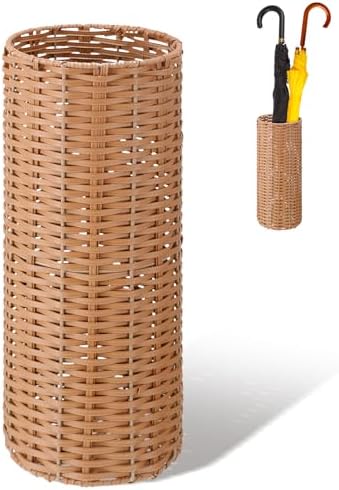 Weysat Woven Rattan Umbrella Stand Holder by Weysat