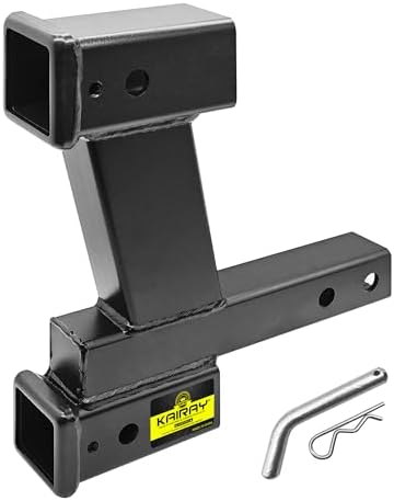 KAIRAY Trailer Dual Hitch Extender Adapter by KAIRAY