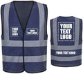AYKRM 12 colour High visibility viz vest hi vis viz reflective work by AYKRM