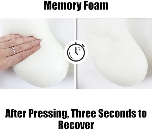 Pure Memory Foam Travel Pillow Set - Image 5