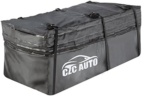 CZC AUTO Expandable Hitch Cargo Carrier Bag 9.5 cu. ft, Waterproof by HOME
