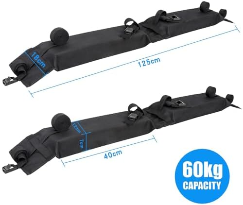 2Pcs Car Soft Roof Rack for Dacia Duster Opel Astra H/J/G Insignia Zafira B - Image 2
