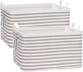 Sea Team Rectangle Open-Top Canvas Storage Basket by SeaTeam