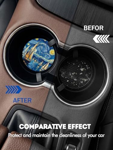 WOCOCN Car Coasters for Cup Holders - Image 4