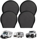 Tire Covers 4 Pack Fit Tire Diameters 21-23 inch by Unknown