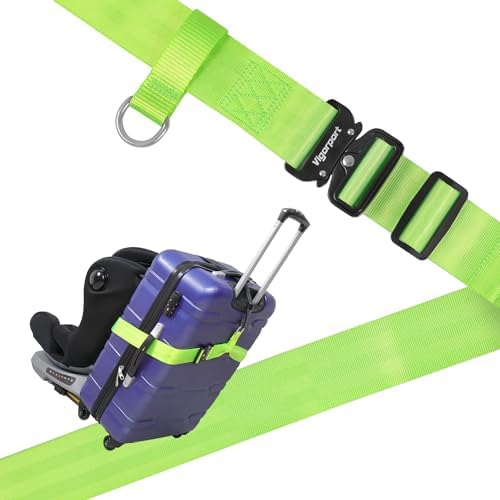 Vigorport Travel Belt, Luggage Strap Convert Carry-on Luggage into Airport by Vigorport