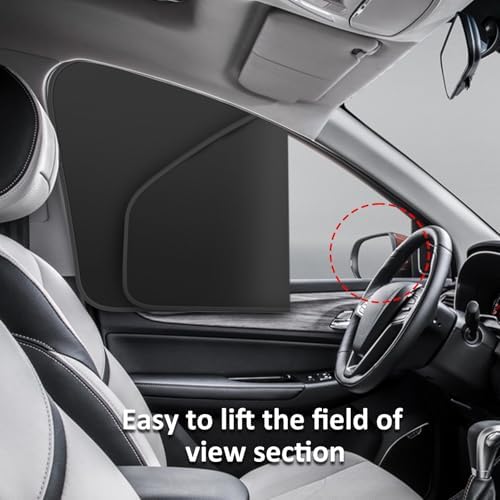 Magnetic Car Window Shades, Keep Cooler Car Curtain - Image 6