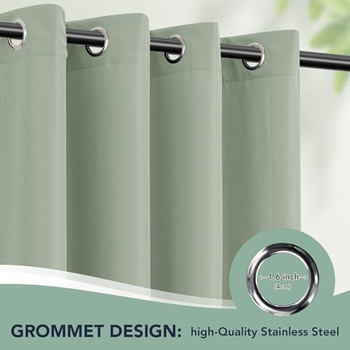 Patio Curtains Outdoor Waterproof, Privacy Drapes - Image 6