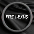 Leather Car Steering Wheel Cover, Breathable Laser-Perforated, Premium Texture by TRROCC
