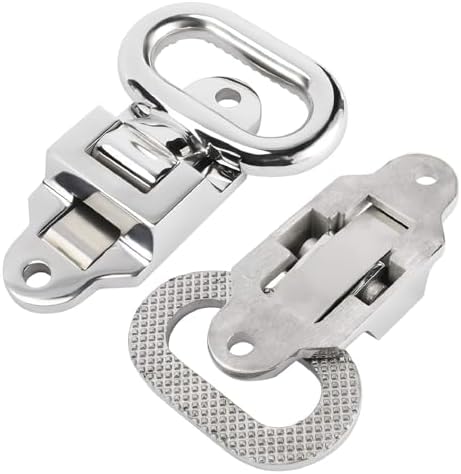NovelBee 4pcs Stainless Boat Trailer Step, Stainless Folding Step - Image 3
