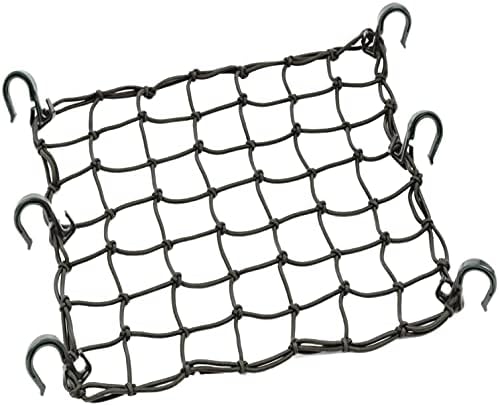 Small Cargo Net 15"x15" Stretches to 30"x30" by ZUOZE