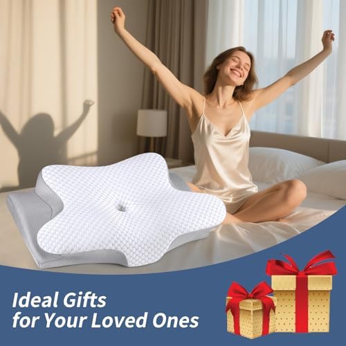 Cervical Pillow for Neck Pain Relief, Ergonomic Neck Pillow for Sleeping - Image 7