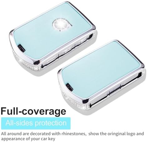 for Volvo Key Fob Cover with Keychain, Polestar 1, Polestar 2 Bling Car - Image 4