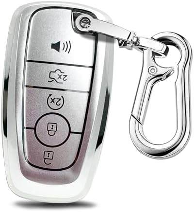 Car Key Fob Cover Fit for Ford F 150 250 350 450 550 Raptor Explorer Escape by RFSRZ