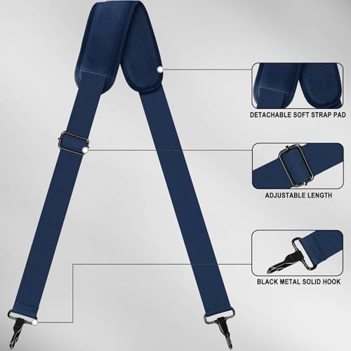 72 inch Shoulder Strap, Universal Replacement Laptop Shoulder Strap - Image 3