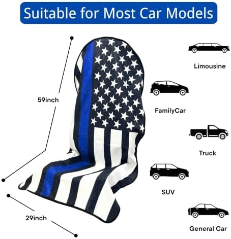 Waterproof Car Seat Cover for Front Seats, Protector for Cars SUVs Trucks - Image 6