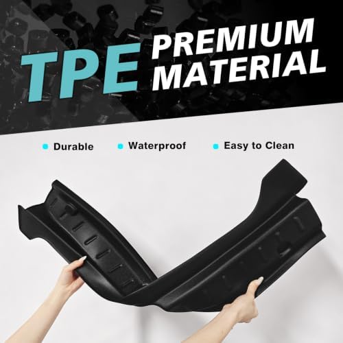 BestEvMod Rear Bumper & Trunk Sill Cover Protector - Image 3