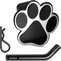 2" Dog Paw Metal Hitch Cover by LFPartS