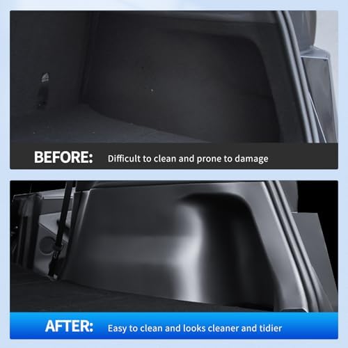 Rear Trunk Side Protectors for Tesla Model Y Juniper 2025-2026, Cargo Area - Image 6