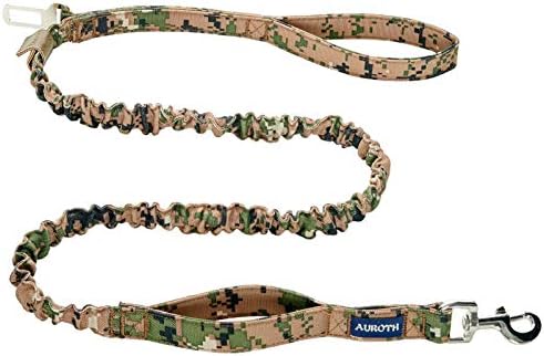 AUROTH Bungee Dog Leash for Large Dogs, No Pull for Shock Absorption by AurothPets