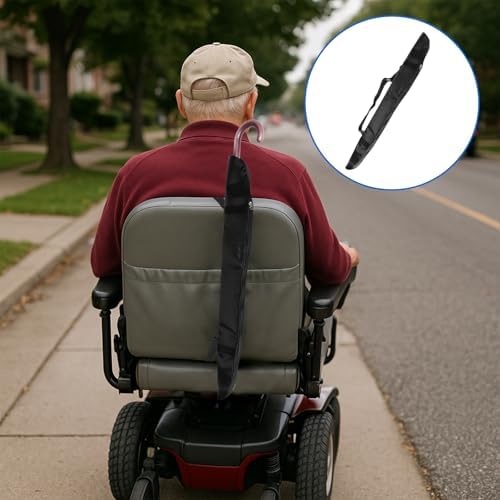 Cane Holder for Scooters, Power Chairs & Wheelchairs - Image 5