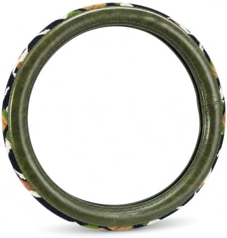 Universal 15inch Ethnic Style Baja Blanket Steering Wheel Cover by LSAUTO