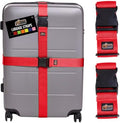 GORILLA GRIP Heavy Duty Luggage Straps by GorillaGrip