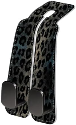 PU Leather Car Seat Hook, Storage Headrest Hanger, Cute Car Backseat Organizer by Unknown