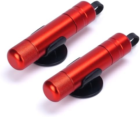 LANBOUY 2 Pack Car Window Breaker Seatbelt Cutter Tool, Glass Breaker Hammer by LANBOUY