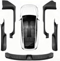 5PCS Door Sill Protector for Tesla Model YL Door Entry Guard by KUNIST