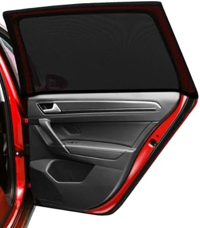 Car Window Shade, Breathable Mesh Privacy Protection Shade, Stretch Car Window by smilfuy