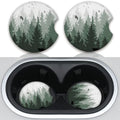 Car Coasters for Cup Holders, Cute Car Interior Accessories for Women Men by Unknown