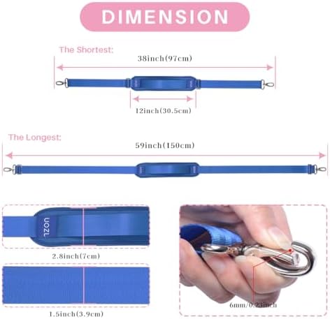 59 Inch Shoulder Straps, Soft - Image 3